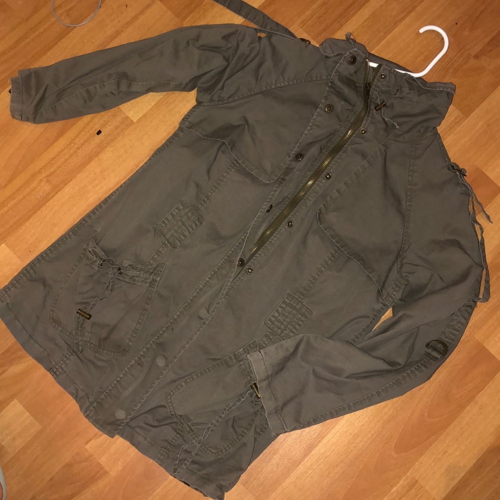 F21 motto jacket